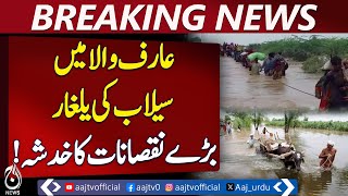 Hundreds of acres submerged in Sutlej floods Arifwala | Breaking News | Pakistan news