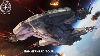 Star Citizen: Hammerhead Ship Tour! 4.7.2