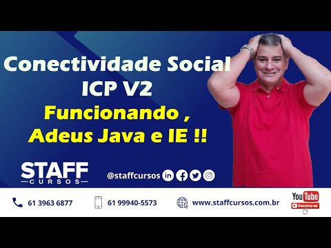 Nova Conectividade Social ICP V2 Funcionando !!! #staffcursos