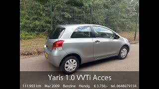 Toyota Yaris 1.0 VVTi Acces
