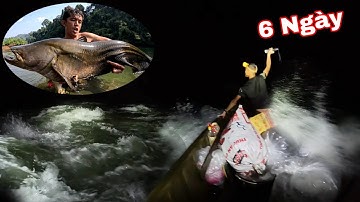 LAO Mình Vào Dòng Thác Dữ | 6 Ngày Đêm Săn Tìm Dấu Vết Cá RỪNG Trên Thượng Nguồn Sông ĐỒNG NAI (P2)