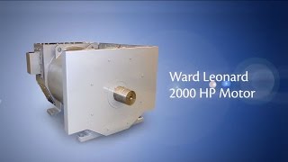 Ward Leonard 2,000 HP AC Induction Motor Video