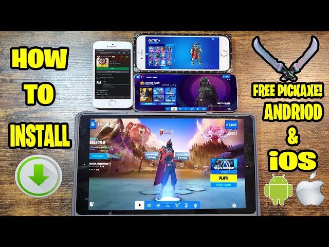 How To Play Fortnite on iOS and Android Mobile Devices - The Nerf Report 