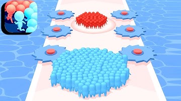 COUNT MASTERS: CROWD RUNNER 3D 🏃⚡️ All Levels Gameplay Walkthrough iOS, Android (Level 16-18)