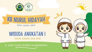 Wisuda PAUD Nurul Hidayah Angkatan 1