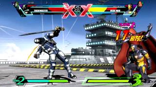 UMvC3 ~ Sunny(Nova/Taskmaster/Doom) vs Joutai(Dante/IronMan/Doom) (1/6)