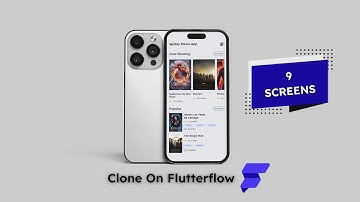 Flutterflow Movie/Streaming App Template (Cloneable)
