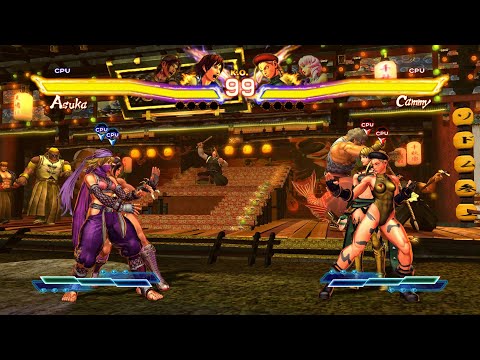 Asuka Julia Vs Cammy Alisa Wild AI Showdown 