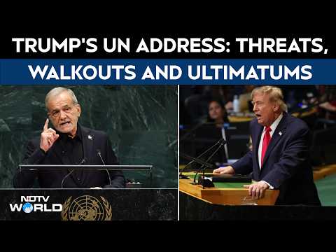 Donald Trump's UN Speech: Iranian, Cuban Delegations Walk Out As US President Targets Rivals