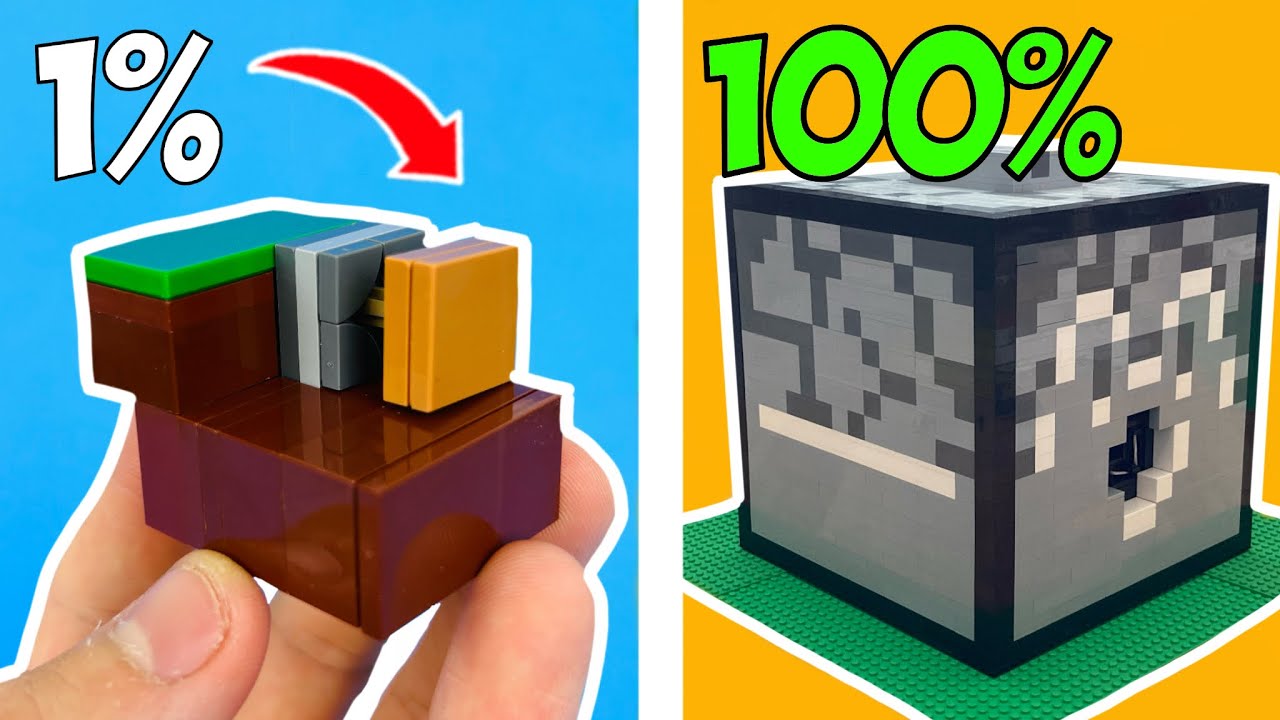 I Spent 3 Years Building Working LEGO Minecraft... - YouTube