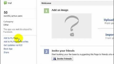 "Add To My Page" Solution For Your Custom Facebook Tab Page App