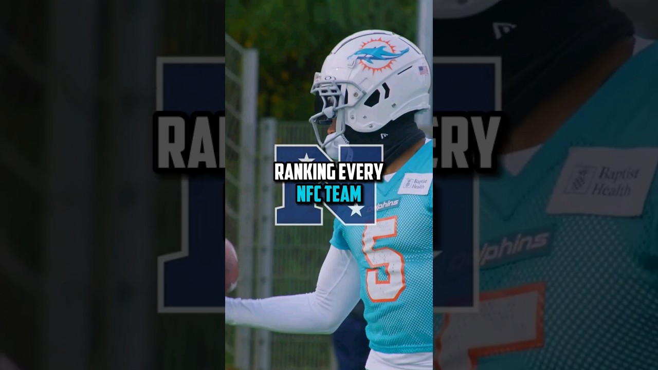 ranking every NFC team. 