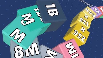 Cube 2048.io Game 🎲 A NEW GAME  🎲 CUBES SNAKE 2048.io Gameplay