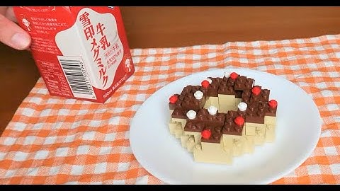 Lego Chocolate Donuts - Lego In Real Life / Stop Motion Cooking ＆ ASMR