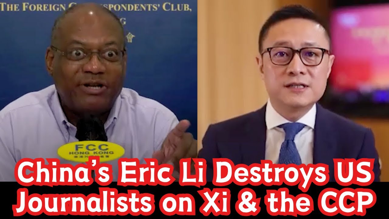 Ericli China’s Eric Li Destroys US Journalists on Xi Jinping & the CCP - YouTube