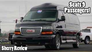 2012 GMC Majestic 9 Passenger Conversion Van | Sherry Review 2012 Gmc Savana Conversion Van