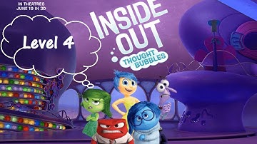Disney Movie Games | Inside Out - Thought Bubbles | Level 4