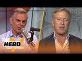 John Elway talks drafting and evaluating process, hiring Fangio, Tom Brady & more | NFL | THE HERD