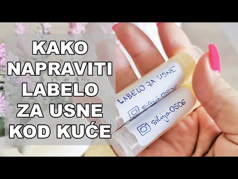 Kako napraviti LABELO za usne | Život bez kemikalija