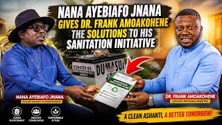 Nana Ayebiafo Jnana Provides Solutions To Dr. Frank Amoakohene Sanitation Initiative💥