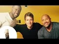 "Greg's about to cry!" - Dwayne 'The Rock' Johnson & Kevin Hart meet BBC Radio 1's Greg James