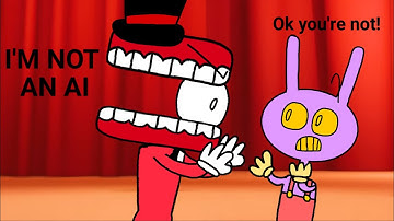 Animate:CAINE DIDN’T LIKE JAX QUESTION