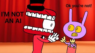 Animate:CAINE DIDN’T LIKE JAX QUESTION