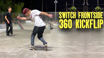 TRICK CHALLENGE / Switch Frontside 360 Kickflip