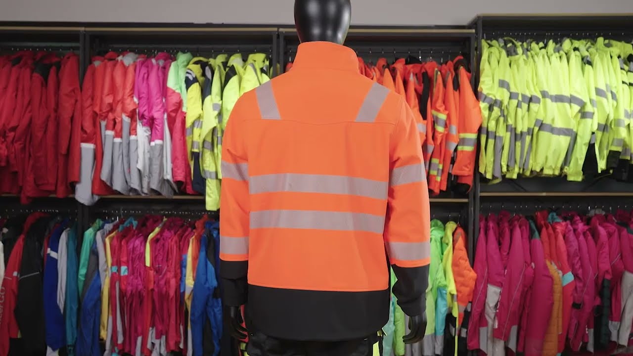 Long Power | Flame retardant waterproof soft shell jacket