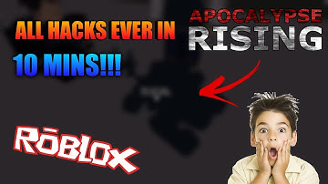 APOCALYPSE RISING: ALL HACKS IN JUST 10 MINS!!! (Hacker Exposed)