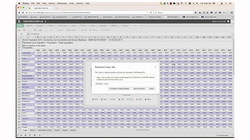 Zoho Docs - Publishing a Zoho Sheet chart and embedding it