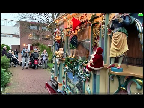Draaiorgel Het Zonnetje op De Baan in Gouda 18 december 2021