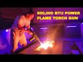 This Flamethrower Torch is INSANE – 500,000 BTUs Propane Torch! Sear, Grill, Start Fires &amp; More!&quot;