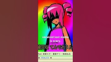Still a banger tho 😭 { #vocaloid #lostmedia #teto }