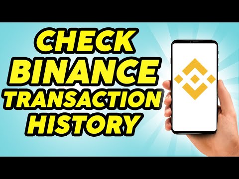 How To Check Binance Transaction History Check Transaction ID On Binance Platform 