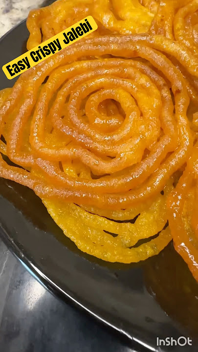 Instant Crispy Jalebi Recipe #recipehubwithlubna #cooking #food #jalebi #easy #dessert