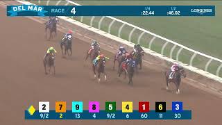 Maniae wins race 4 at Del Mar 11/9/25
