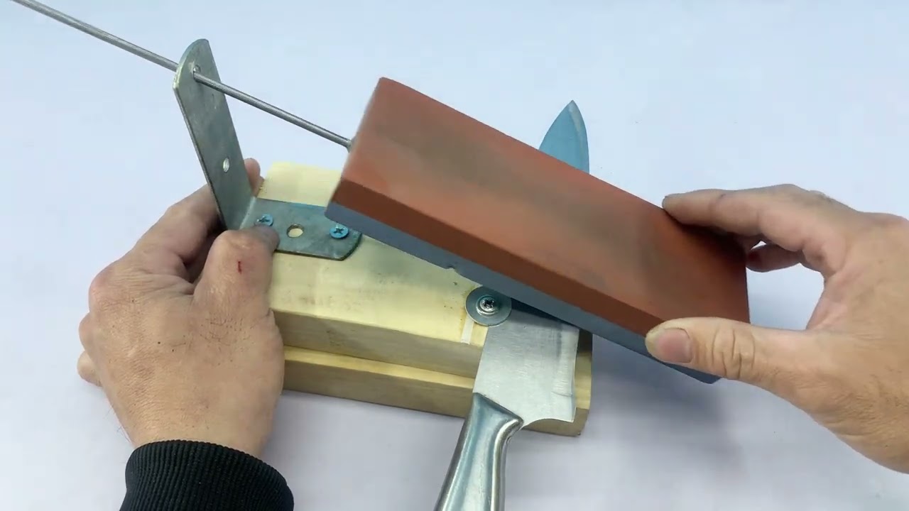 Простой способ заточить нож до бритвенной остроты за 1 минуту с помощью этого инструмента своими рук