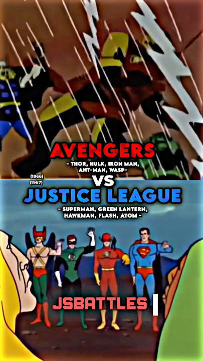 Avengers (1966) vs Justice League (1967)
