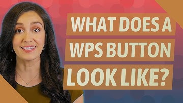 What does a WPS button look like?
