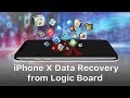 iPhone X Data Recovery From Logic Board - Chips Transferring