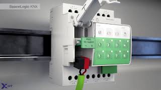 Как Установить Приводы Schneider Electric Spacelogic Knx