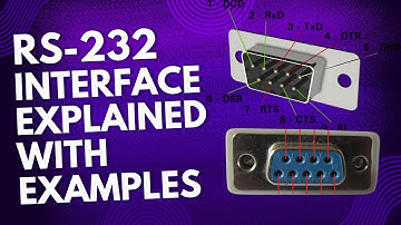 RS 232 Interface Explained with Examples for Beginners in 3 Minutes