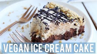 Vegan Ice Cream Cake | EASY VEGAN DESSERTS