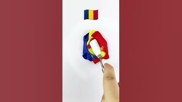 What color do mixing these make? #oddlysatisfying #asmrsounds #shorts #guesstheflag #trending #asmr