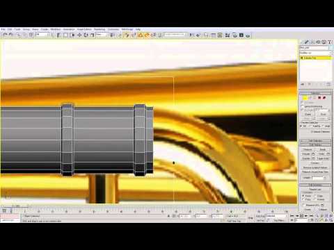 Trumpet - Modeling a trumpet in 3ds Max - Part 1