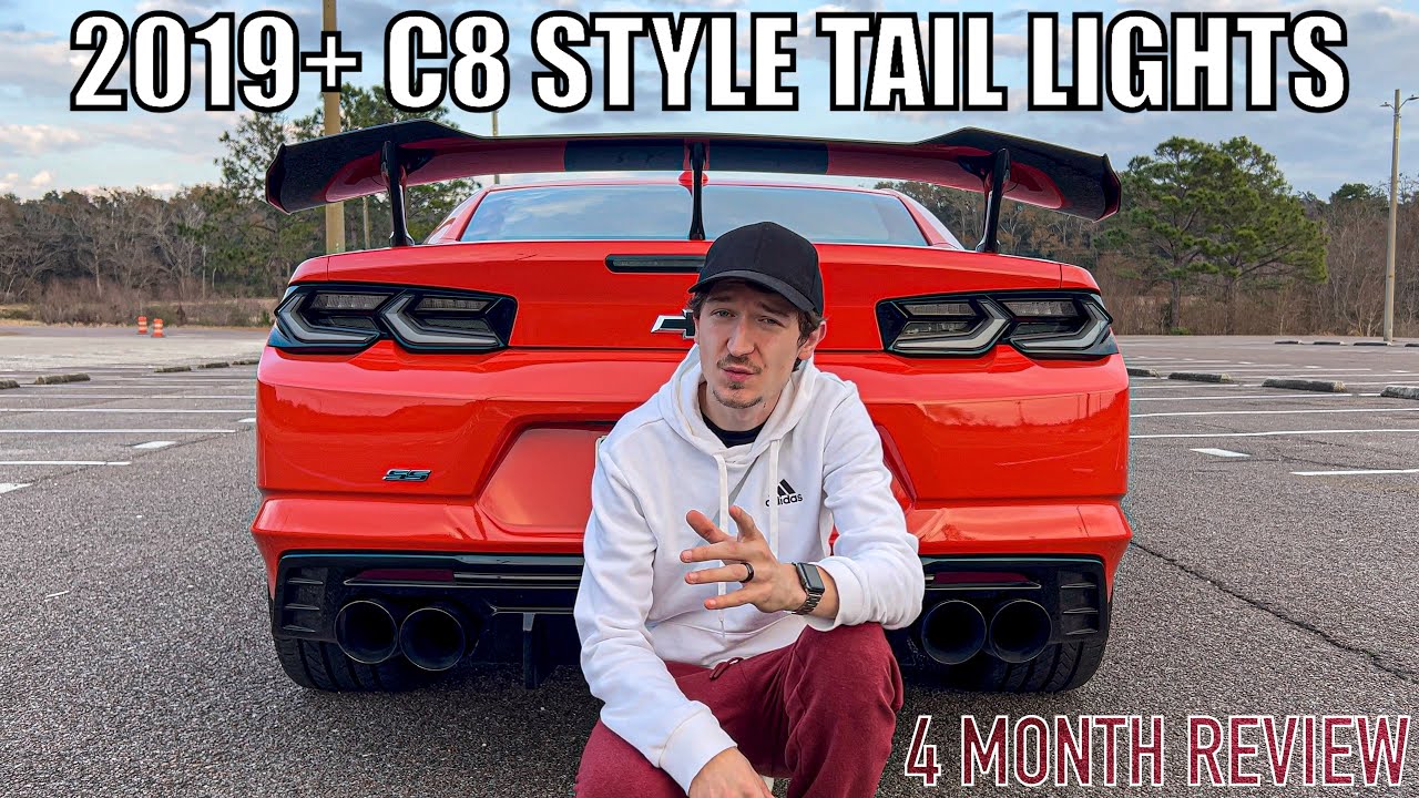 CHEVROLET CAMARO SS WITH C8 TAIL LIGHTS! 4 MONTH REVIEW!