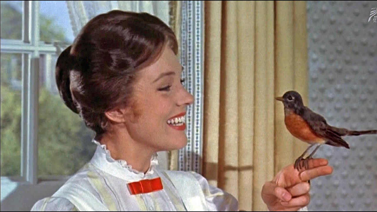 Julie Andrews Mary Poppins メリー ポピンズ 1964 Youtube