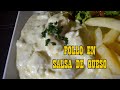 POLLO EN SALSA DE QUESO - ¿Cómo hacer pollo en salsa de queso? (RECETA) - Cocine con Tuti