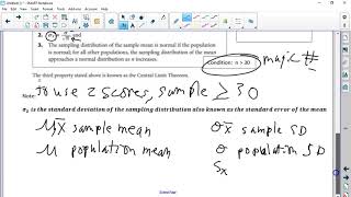 alg 2b 6 7 notes sampling distribution